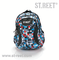 10. St.right Plecak Szkolny BP-02 Piksele 609206