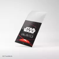 5. Gamegenic: Star Wars Unlimited - Double Sleeving Pack - Koszulki na Karty - Space Red