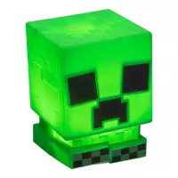 5. Silikonowa Lampka z Akumulatorem Minecraft -  Creeper