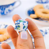 5. Komplet kości Full Art: Porcelana