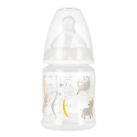 3. Nuk Butelka z Wskaźnikiem temp.150ml 0-6m First Choice + Popielata 527891