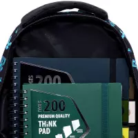 8. AstraBag Plecak Szkolny AB330 Dark Pixel 502025014