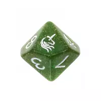 4. Komplet kości REBEL RPG - Akrylowe - Jednorożce