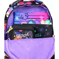 7. CoolPack Jerry Plecak Szkolny Stitch Black F029886