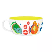 4. Zestaw Śniadaniowy Pokemon: Pikachu & Kanto Starters - Miska + Kubek