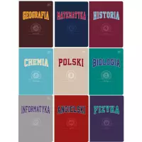 2. Interdruk Zeszyty Tematyczne Hybrydowe 9szt A5 60 kartek 2024 359513