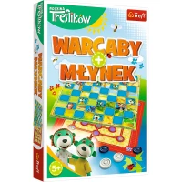 1. Trefl Rodzina Treflików Warcaby i Młynek