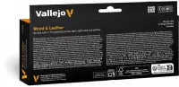 4. Vallejo: 70.182 - Model Color - Effects - Wood & Leather (8 x 18 ml)