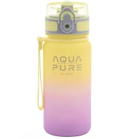 2. Astra Aqua Pure Bidon 400ml Żółto-Lawendowy 511023003