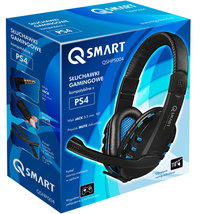 1. QSMART Słuchawki Gamingowe PS4