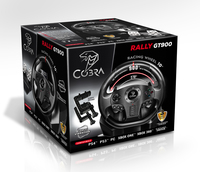 1. QSMART Kierownica Rally GT900 6in1 PC/PS4/PS3/XO/X360/NS