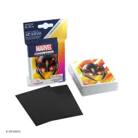 3. Gamegenic: Marvel Champions Art Sleeves 66x91 mm - Koszulki na Karty - Wasp 50+1 szt.