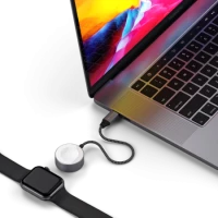 2. Satechi - Magnetyczna Ładowarka do AppleWatch USB-C 7cm Space Gray