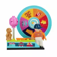 8.  Mega Creative Alleblox Klocki Konstrukcyjne 130 elementów Girl Wesołe Misteczko 547906