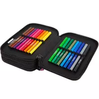3. CoolPack Jumper 3 Piórnik Trzykomorowy Z Wyposażeniem Astronaut F067932