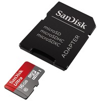 9. SanDisk Ultra MicroSDHC 16GB + SD Adapter 80MB/s Class 10 UHS-i