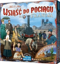 1. Wsiąść do Pociągu: Kolekcja Map 6 - Francja i Dziki Zachód