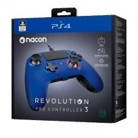 9. NACON PS4 Pad Przewodowy Sony Revolution Pro Controller 3 Niebieski
