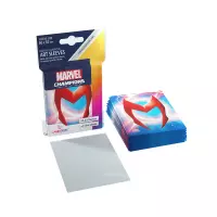 1. Gamegenic: Marvel Champions Art Sleeves - 66x 91 mm - Koszulki na Karty - Scarlet Witch 50+1 szt.