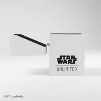 6. Gamegenic: Star Wars Unlimited Card Game - Soft Crate - Pudełko na Karty - White / Black