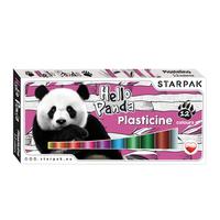 5. STARPAK Plastelina 12 kolorów Panda 450371
