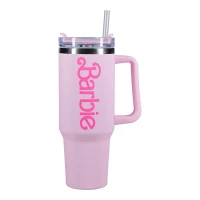 2. Kubek Podróżny XL Barbie ze Słomką - 1200 ml