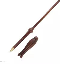 4. Harry Potter Długopis Różdżka + Stojak z Zakładką 3D - Luna Lovegood