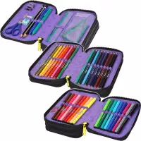 3. CoolPack Jerry Zestaw Szkolny Stitch 3el Plecak Black F029886 + Piórnik F067886 + Worek F054886