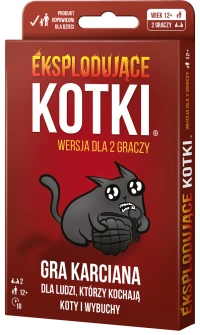 1. Eksplodujące Kotki: Wersja dla 2 graczy