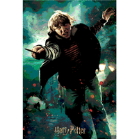 2. Harry Potter: Magiczne Puzzle - Pojedynek Rona (300 elementów)