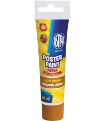 1. Astra Farba Plakatowa Tuba 30ml Brązowa Jasna 83110912