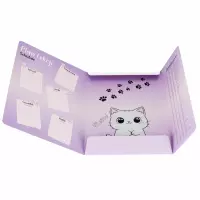 1. Starpak Teczka z Gumką Kotek Plusz 559723