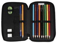 3. BackUp Piórnik Podwójny z Wyposażeniem Panda PB3DW29