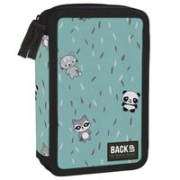 2. BackUp Piórnik Podwójny z Wyposażeniem Panda PB3DW29