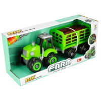 1. Mega Creative Traktor z Przyczepką Na Bele Drewna 482971