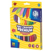 1. Astra Kredki Woskowe Premium 24 Kolory 316111003