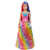 6. Mattel Barbie Księżniczka Długie Włosy GTF38