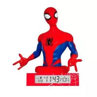 1. Lampka 3D z Budzikiem - Marvel Spider-man