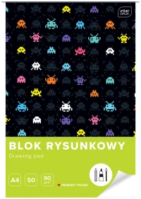 3. Interdruk Blok Rysunkowy Game Over A4 50 kartek 90g 314512