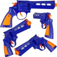 1. Mega Creative Pistolet Światło I Dźwięk 23cm Mix 501728