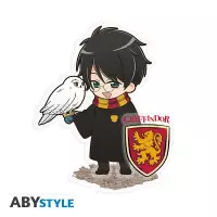 4. Zestaw Prezentowy Harry Potter: Świeczka + Akrylowa Grafika + Naklejki