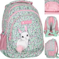 12. AstraBag Plecak Szkolny AB420 Lovely Bunny 502022137