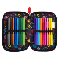 6. St.Majewski Piórnik Potrójny z Wyposażeniem Stitch Black Aloha 679889