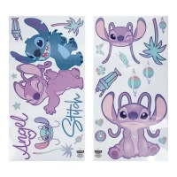 2. Naklejki Deloracyjne (ścienne) Disney Stitch i Angel - 58 szt.