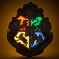 3. Lampka Harry Potter Hogwart Herb Sterowana Różdżką