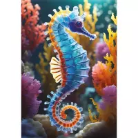 2. Interdruk Puzzle 250 el. Colourful Nature 7 Sea Horse 371881