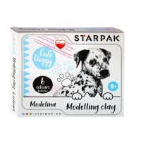 4. STARPAK Modelina 6kol Cuties Pieski 472924 