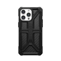 1. UAG Monarch - obudowa ochronna do iPhone 15 Pro Max (carbon fiber)