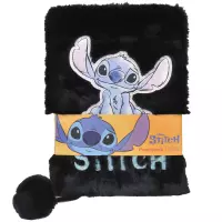 3. Paso Pamiętnik Pluszowy Czarny Stitch DS25GG-3676