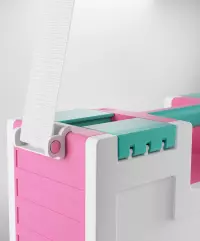5. Gamegenic: Game Castle - Walizka z Pudełkami - Pink/White/Teal